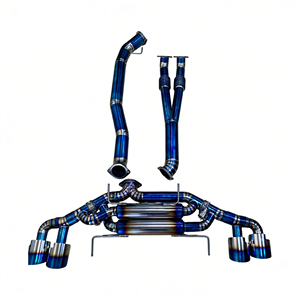 Échappement arrière à soupapes Vortex Titanium pour Nissan GT-R R35 3.8T V6 2007-2024 Son agressif télécommandé - Product Image 1