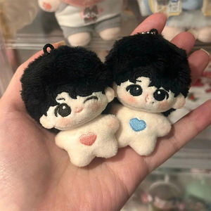 कस्टम बनाया मिनी छोटे 5 सेमी गेम सॉफ्ट प्लासी गुड़िया प्लश कीचेन - Product Image 3