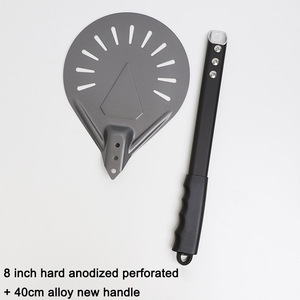 Nuova versione in stile europeo del Set di pellicola dura anodizzata buccia di <span class=keywords><strong>Pizza</strong></span> traforata 7, 8, 9 <span class=keywords><strong>Pizza</strong></span> pala di tornitura <span class=keywords><strong>a</strong></span> casa - Product Image 6