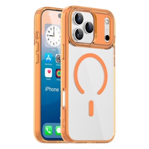 Funda Magnética Transparente para Teléfono, Compatible con iPhone 17, 11, 12, 13 Pro Max, 14, 15, 16 Plus, 17 Air, Carga Inalámbrica, Protección - Product Image 1