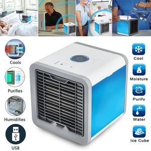 New Mini USB <b>Portable</b> Fan Summer Office Desktop Home Small Air Conditioner Humidifier Purifier Air Cooler Fan <b>Laptop</b> Cooling Fan - Product Image 2