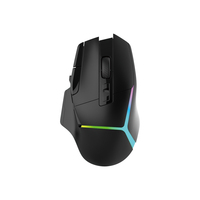 Mouse Gaming ergonomis, Mouse Logo kustom 10D komputer Laptop Gaming USB optik kanan RGB kabel PC dengan stok kabel 1.6m