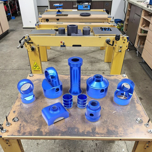 Kim loại chế biến tùy chỉnh 4 5-trục CNC gia công dịch vụ chính xác phần cứng hợp kim nhôm thép không gỉ biến phay phần - Product Image 1