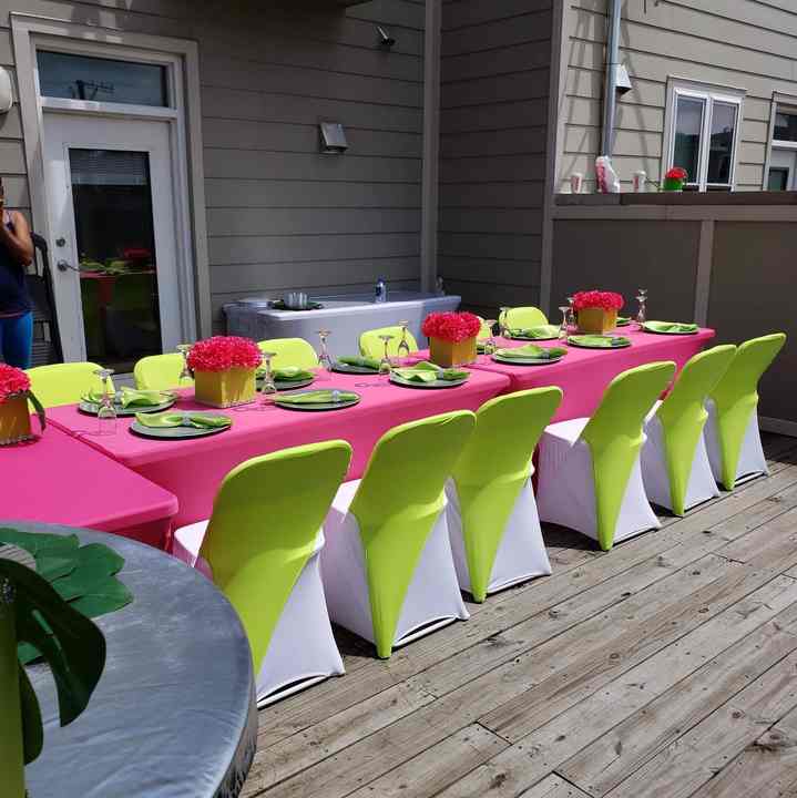 Chair cover for party hotsell