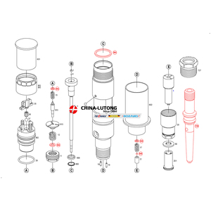Inyector de combustible Common Rail 0 445 120 142 0445120142 65011112010 apto para tractor MMZ Minsk <span class=keywords><strong>Amur</strong></span> - Product Image 5