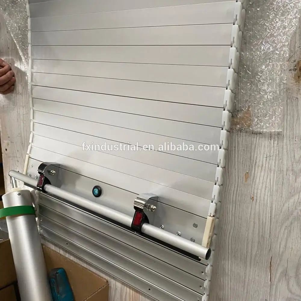 China Manufacturer Truck Waterproof Roller Shutter Door Aluminium Rollup Door shutters