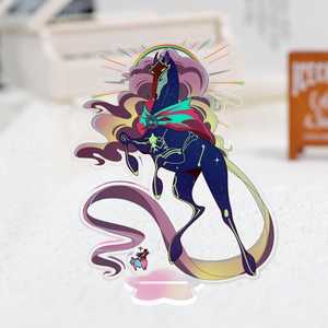 Support en acrylique OEM ODM Jayvik Jayce Viktor Arcane Herald Horse, transparent ou holographique - Product Image 3