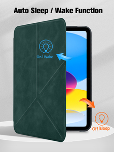 <span class=keywords><strong>Funda</strong></span> de Origami para Tablet Apple <span class=keywords><strong>iPad</strong></span> 11 A16 2025 10.ª Generación 2022, <span class=keywords><strong>Funda</strong></span> de Cuero con Soporte Múltiple, Venta al por Mayor de Fábrica - Product Image 3