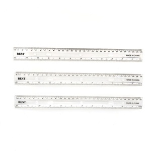 Regla de Alta Precisión de 12 Pulgadas/30 cm, Venta Directa de Fábrica, Regla de Medición para Dibujar Líneas Rectas - Product Image 3