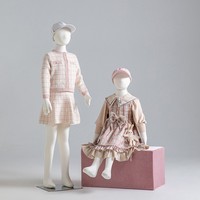 Mannequin enfant unisexe en PE pour vitrine de magasin de vêtements pour enfants