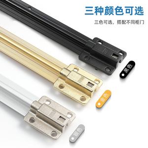 Dispositif de redressement sans découpe en alliage d'aluminium et acier laminé à froid pour portes d'armoires - Design moderne, durable, installation facile, pour écoles - Product Image 2