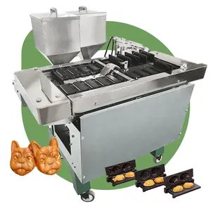 Automatic Gas South Korean Trade Walnut Moshi Deli Manjoo Custard Make Fish Mold Delimanjoo Manju Cake Taiyaki Machine