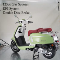 Scooter à essence 125cc automatique, moto scooter, vitesse maximale 80 km/h, vente en gros exclusive transfrontalière