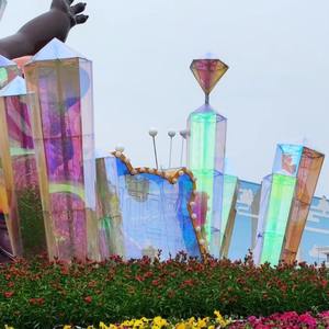 Película Decorativa de Color con Protección UV y Aislamiento Térmico, Moderna, a Prueba de Explosiones, de PET Dicroico Fotocrómico con Efecto Arcoíris - Product Image 3