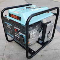 Holfill 5000iO Camping-Generator 3200W Mini Digital Outdoor 230V Inverter-Generator Tragbarer Benzingenerator mit 6L Kraftstofftank für Zuhause