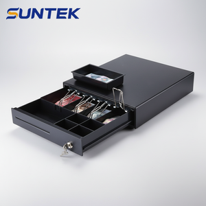 Caja <span class=keywords><strong>de</strong></span> Seguridad Metálica <span class=keywords><strong>para</strong></span> <span class=keywords><strong>Dinero</strong></span>, Cajón <span class=keywords><strong>de</strong></span> Caja Registradora Suntek <span class=keywords><strong>para</strong></span> Sistema <span class=keywords><strong>de</strong></span> Punto <span class=keywords><strong>de</strong></span> Venta (POS) - Product Image 1