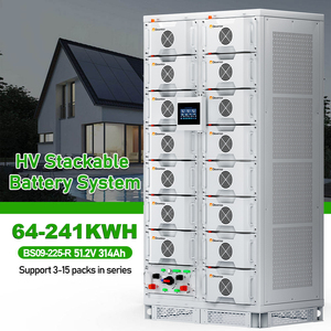 Station d'alimentation solaire Dawnice LiFePO4 50/100/200KWH 314AH Batterie lithium-ion haute tension empilable Vente directe usine - Product Image 1