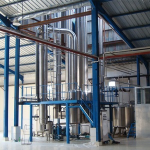 Évaporateur à film tombant à double effet avec pompe à vapeur et économie d'énergie pour le <span class=keywords><strong>lait</strong></span> concentré - Product Image 3