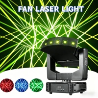 Projecteur laser à faisceau mobile RGB 80W, lumière de scène, projecteur laser DMX512 pour discothèque, bar, soirée, spectacle