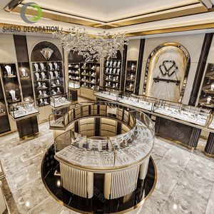 Solución Llave en Mano para Diseño de Joyería Moderna con Vitrinas para Centro Comercial de Lujo - Product Image 6