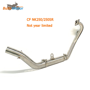 Tubo de Escape Modificado para Motocicleta NK250 <span class=keywords><strong>NK</strong></span> <span class=keywords><strong>250</strong></span> Nk250SR, Conexión de Tubo Intermedio para Silenciador de <span class=keywords><strong>Moto</strong></span> - Product Image 2