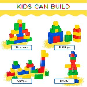 Novos Brinquedos 2023 Brinquedos Educativos Grandes Blocos De Construção De Blocos De Construção De Plástico Para Crianças - Product Image 3