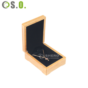 Luxury Custom Premium Wooden Jewelry Packaging <b>Boxes</b> for Necklace Bracelet <b>Ring</b> Earrings Jewelry Box - Product Image 3