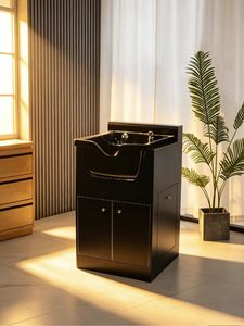 Hot New Design Item Hair Salon Washing Bowl Shampoo Unit Shampoo Cabinet - Product Image 4