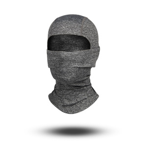 Cycling Mask Windproof Fleece Face Cover Unisex Outdoor Sports Winter Headgear Dark Gray - Product Image 1