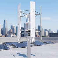 Système d'éolienne à axe vertical haute efficacité avec logo personnalisé 5KW 6KW 8KW 10KW 20KW – Kit complet disponible