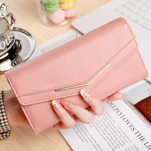 <span class=keywords><strong>Portafoglio</strong></span> Classico da Donna a Tre Ante con Tasca Portamonete, Borsa Organizer Spaziosa per Contanti <span class=keywords><strong>e</strong></span> <span class=keywords><strong>Carte</strong></span> - Product Image 2