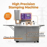 Ligne de production de gâteaux de lune HJ-860X avec contrôle PLC, machine automatique de fabrication de maamoul, ligne d'enrobage et de formage de qualité alimentaire