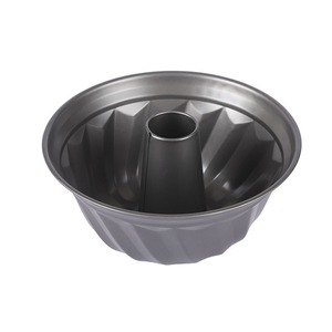 Non Stick Carbon Steel Black Round Cake Mold For Baking Chiffon Pumpkin Mousse Bread Oven Safe Baking Pan Tool - Product Image 4