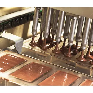 second hand used/Cheap Fully Automatic Encrusting Maker Chocolate Making Cookies Machine