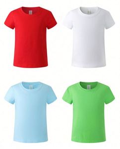 180gsm 100% Cotton Silk Screen Printed Custom Logo O-Neck Short Sleeve Regular Fit Men's T-<b>Shirt</b> Blanks - Product Image 3