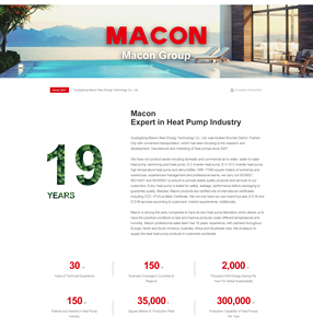 Макон, возобновляемая энергия, наземный тепловой насос, геотермальный тепловой насос, продажа для европейского отопления/охлаждения/бытовой горячей воды - Product Image 5