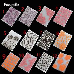 แม่พิมพ์ลายนูนรูปหัวใจดอกไม้พลาสติกแบบทำมือลายฉลุเค้กฟองดองสำหรับอุปกรณ์ตกแต่งเค้ก - Product Image 1