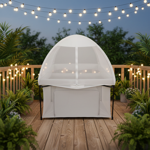 Clôture de jeu pliable et portable en métal pour enfants, nouvelle collection BONBONLE, 110x110x75CM, vente en gros - Product Image 1