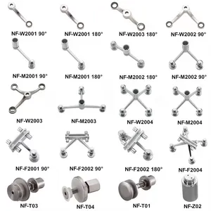 Aranha de vidro para parede de cortina de vidro, preço de aço inoxidável 304 316 de alta qualidade por atacado, 4 braços