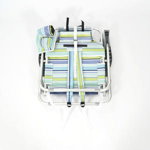 كرسي هيتري بتصميم جديد خارجي من الألومنيوم للتخييم على الشاطئ كرسي محمول مع مسند رأس للسفر - Product Image 2