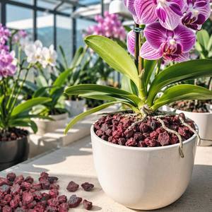 Mélange <span class=keywords><strong>de</strong></span> culture pour orchidées 100 % <span class=keywords><strong>naturel</strong></span> à base d'écorce <span class=keywords><strong>de</strong></span> <span class=keywords><strong>pin</strong></span> fermentée, composté, bonne drainage, aération respirante, substrat pour orchidées - Product Image 5