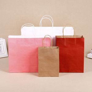 High Quality Recyclable Customization Concise Biodegradable Flower Kraft <b>Paper</b> <b>Packaging</b> Bags - Product Image 2