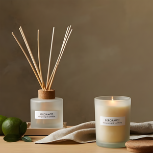Diffuseur de parfum à bâtonnets AIKUN écologique et longue durée pour salon et chambre à coucher – Diffuseur d'aromathérapie sans flamme - Product Image 1