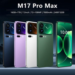 Téléphone M17 Pro Max Pas Cher 5G 7.3 Pouces 8000mAh 1TB Débloqué Grand Écran <span class=keywords><strong>Prix</strong></span> Bas Vente en Gros Téléphone Portable d'Usine en Gros - Product Image 4