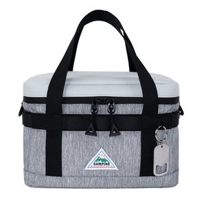 กระเป๋าเก็บอุณหภูมิขนาดใหญ่กันน้ำ พับเก็บได้ ใช้ถือได้ เหมาะสำหรับปิกนิกกลางแจ้ง  รับสกรีนโลโก้ - Product Image 4