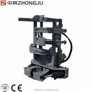 Excavator with Felling Shears <strong>Hydraulic</strong> Stubble Leveler High Efficiency Hedge Trimmer Tree Shears - Product Image 5
