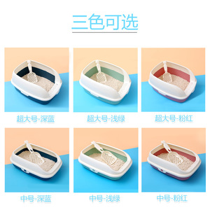 Sắn nhựa thân thiện với môi 20L Mèo Hộp rác với thiết kế chống giật gân cho mèo - Product Image 4