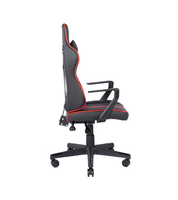 Chaise de jeu ergonomique professionnelle personnalisée, de style moderne, noire et rouge, best-seller