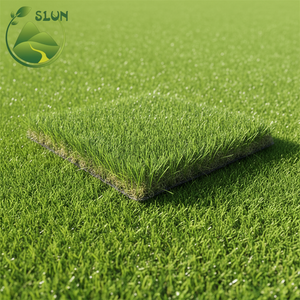 Tapis vert artificiel en latex SBR rouge, <span class=keywords><strong>gazon</strong></span> artificiel en polyéthylène, <span class=keywords><strong>gazon</strong></span> synthétique, très demandé au Koweït - Product Image 1