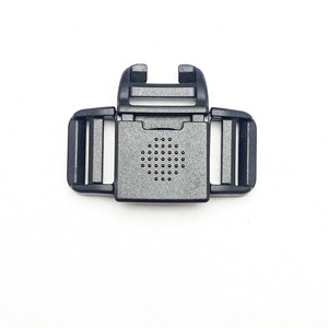 Boucle de siège auto bébé en plastique noir 20 mm pour poussette et porte-bébé - Product Image 3